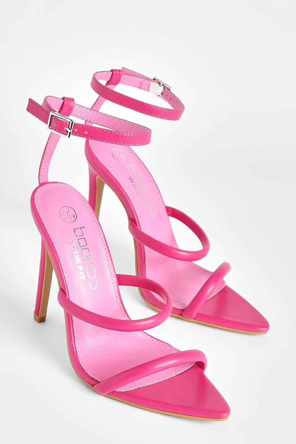 Hot pink pointed toe heels online